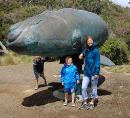 Whale Sculpture, Cockle Creek