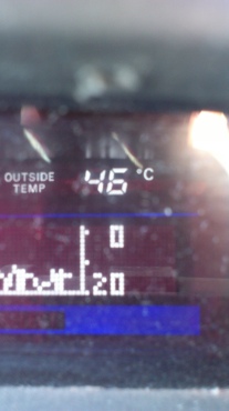 Hot day on the Nullarbor
