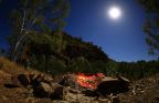 Full moon over Sawpit Gorge