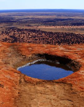 Pool on Uluru